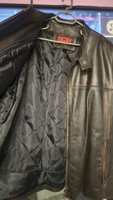 Кожено яке от естествена кожа