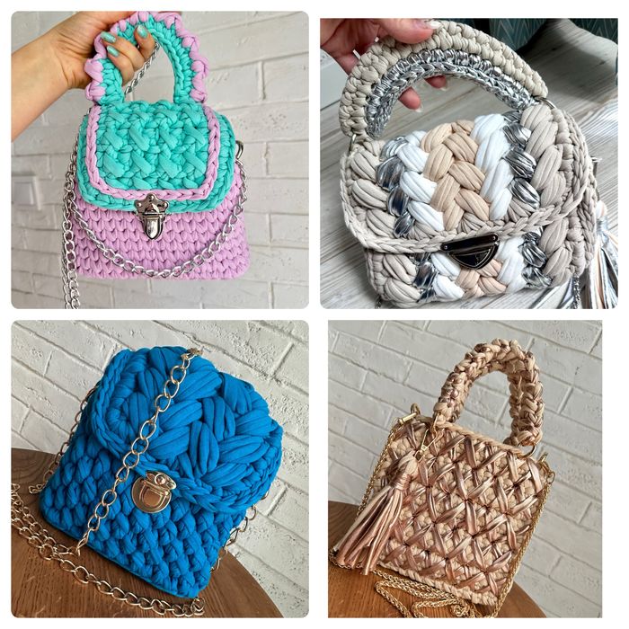 Ръчно плетена чанта