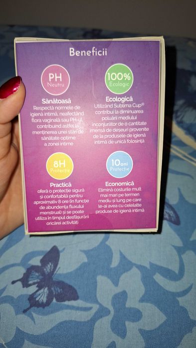 Cupă menstruală Sublima