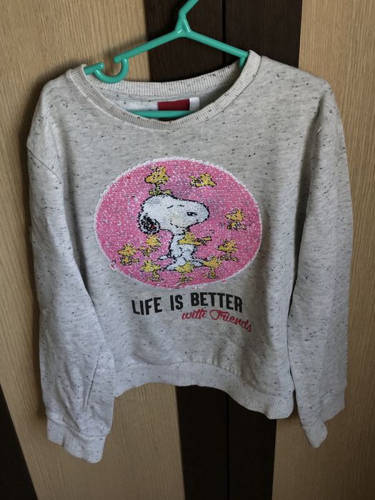 Свитшот кофта детская рост 124