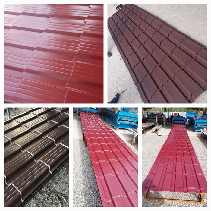 Profnastil metal cherepitsalar
