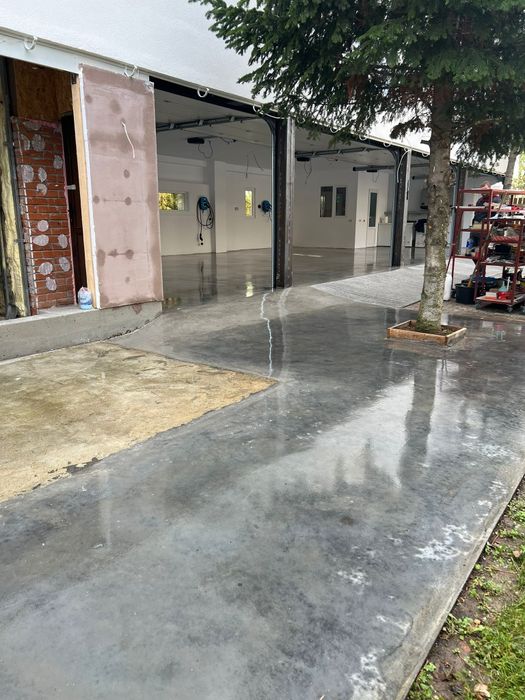 Turnari beton finisat mecanic elicopterizat