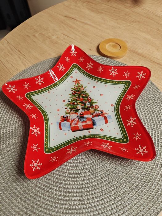 Vand farfurie ornament craciun Nobila Casa