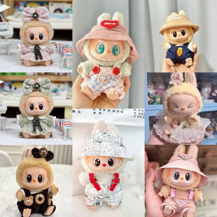 Лабубу с дрехи и аксесоари Labubu The Monsters accessories