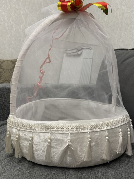 Калта с бусинами для подарков 3 шт