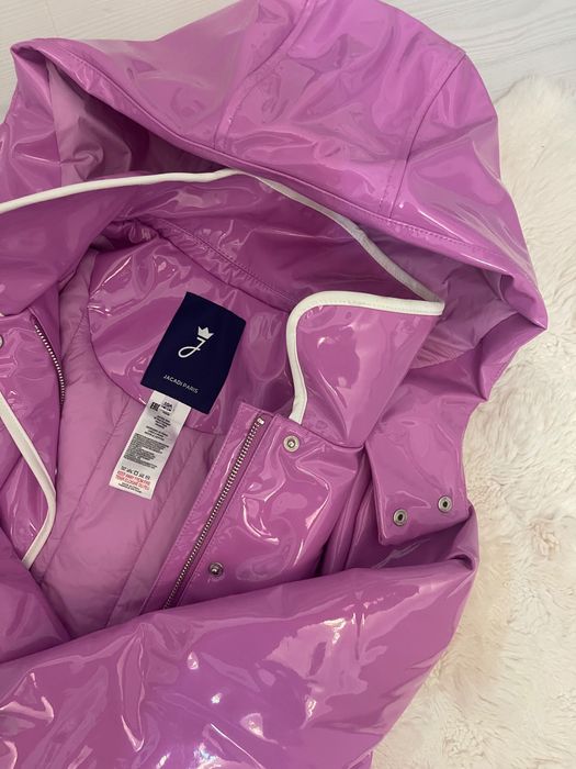 Geacă roz toamnă/iarna 140 cm