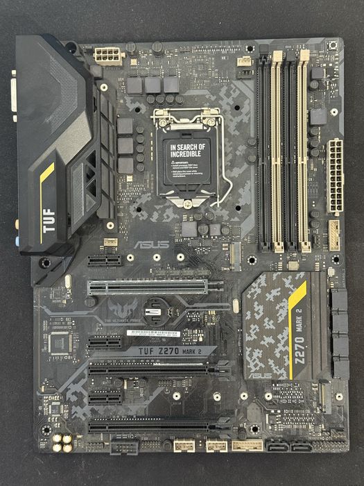 Материнская плата ASUS TUF Z270 MARK 2 LGA1151 нерабочая / под ремонт
