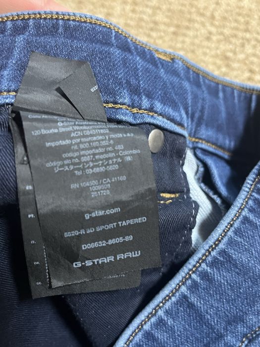 G Star RAW : 5620 3D Sport Tapered 30-31 размер  / Оригинал
