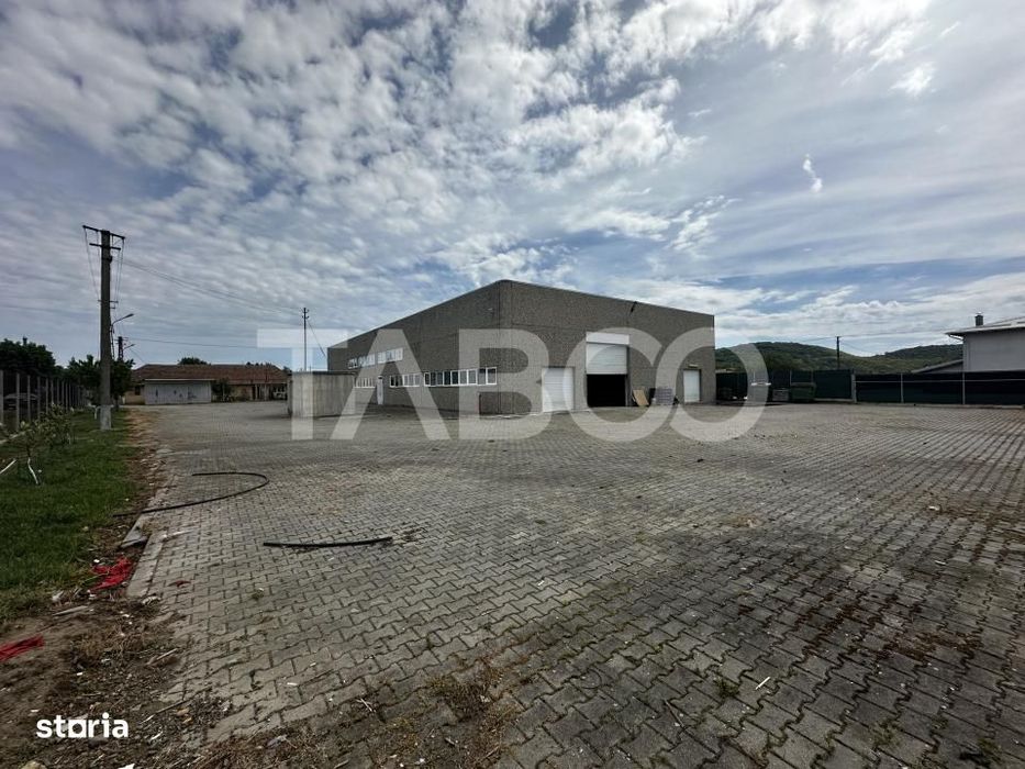 Hala industriala de inchiriat cu acces tir curte privata Selimbar