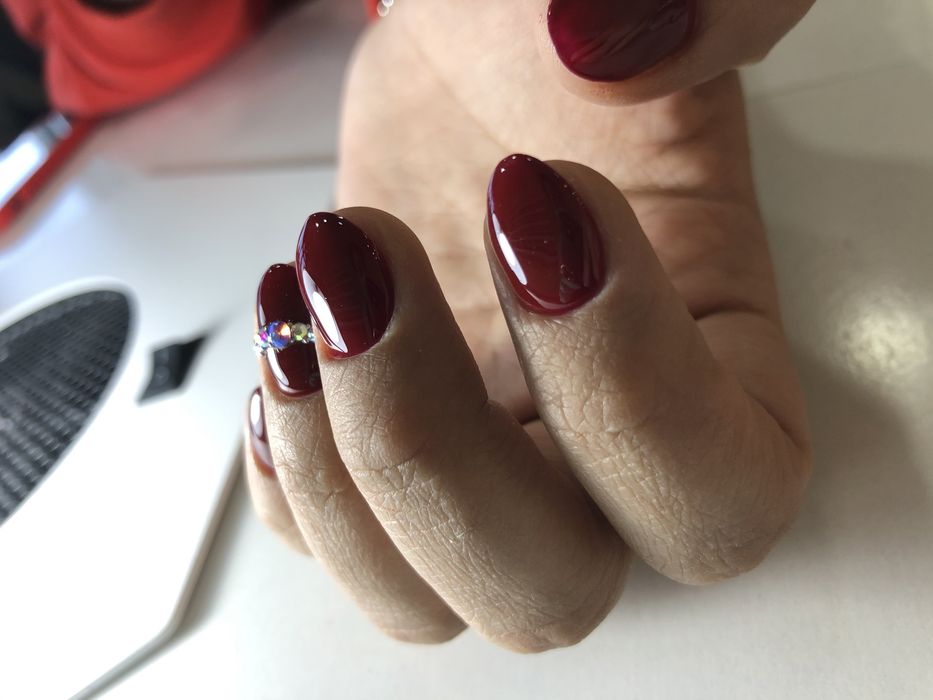 Маникюр с гель покрытием