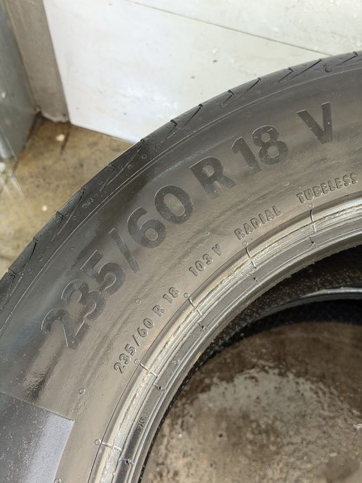 235/60/18 continental пара летние шины
