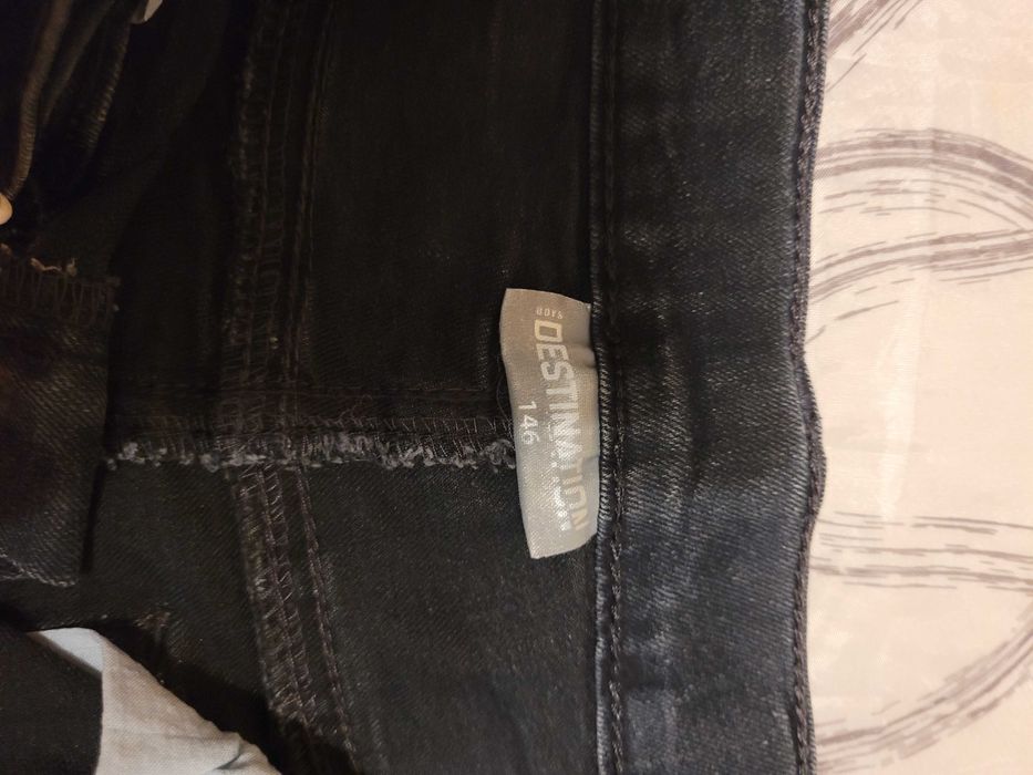 Pantaloni/blugi, baieti, marca Destination, marimea 146, negri