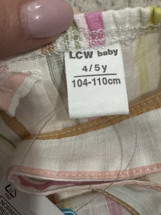 Set de vara costum bumbac fetite 104-110