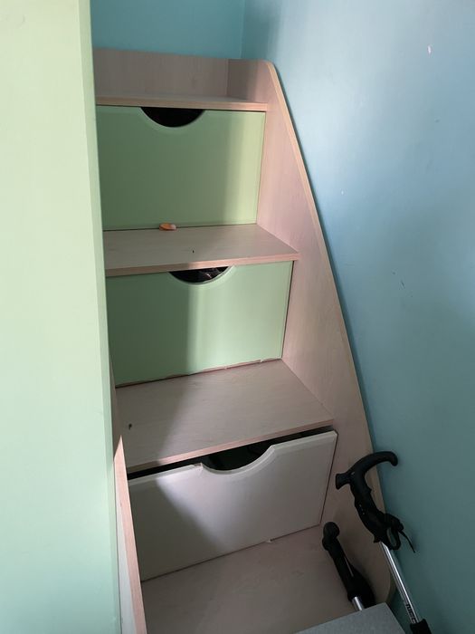 Кровать-чердак подростковая