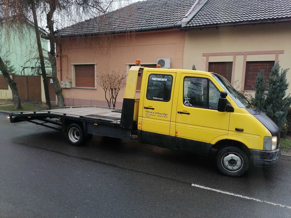 Autoplatforma transport masini VW Lt