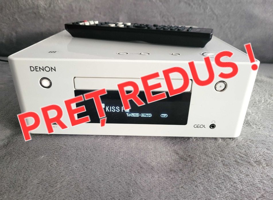 DENON RCD-N9  mini CD-receiver Hi-Fi All-in-One Wi-Fi/Internet/Bluetooth/ NFC/ Apple AirPlay