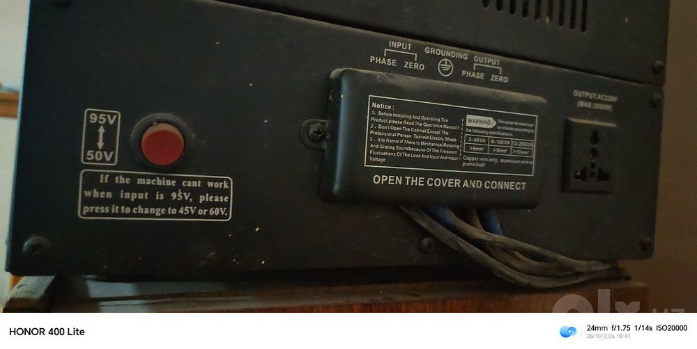 HN TMH50-10KVA avtomatik kuchlanish stabilizatori sotiladi.HN TMH50-10