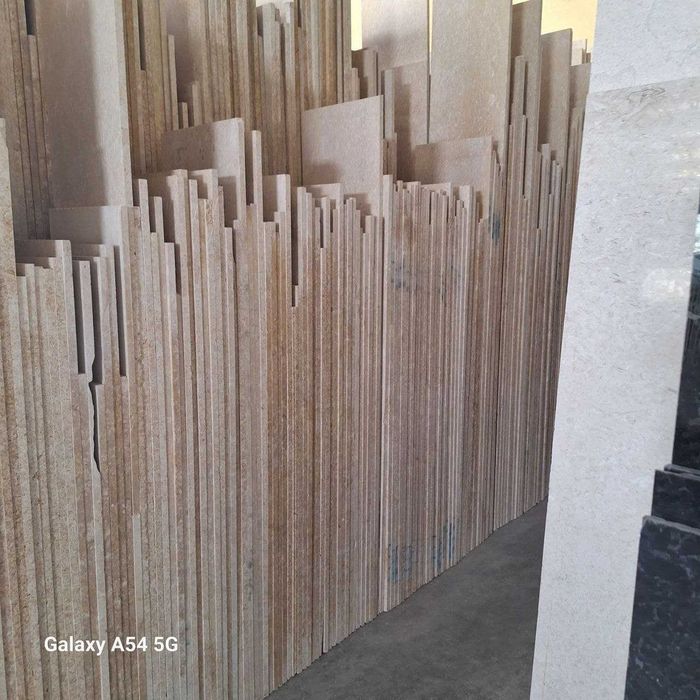 Fasad uchun Qirg'iz travertin + Uzuq yillik kafolat