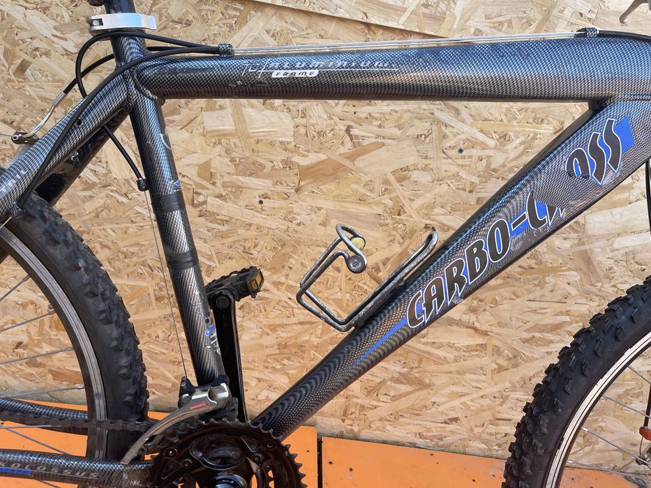 Bicicleta carbocross frana pe disc roti 26” cadru aluminiu