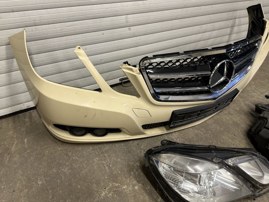 Предна броня,фарове,калници за Mercedes E-class