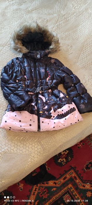 Пуховик на девочку