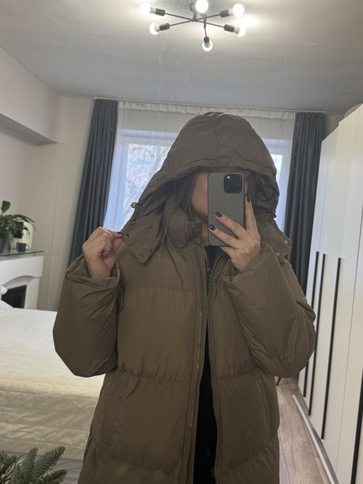 Куртка зимняя длинная