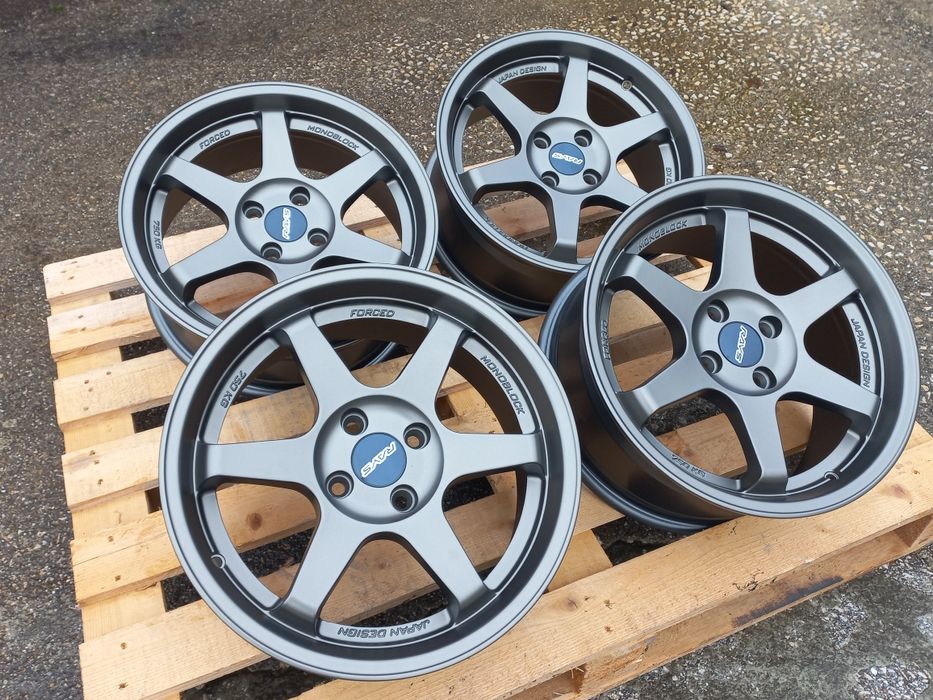 16"Rays T37 Volk Racing Honda Vw Голф 2 -3 7.0ж et35 Чисто Нови.