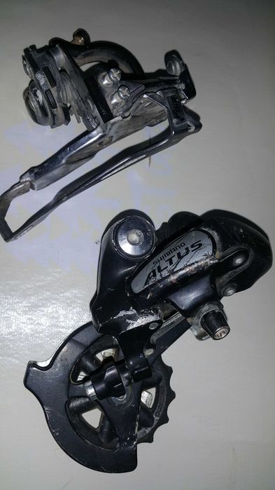 shimano altus передний и задний перключатели скоростей для вело