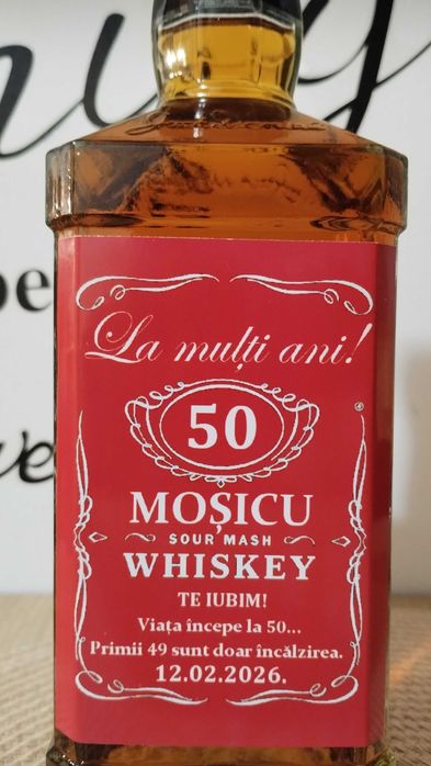 Sticle personalizate - cadou deosebit de Craciun, Paste, zi de nastere