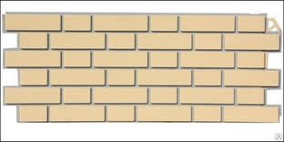 Сайдинг фасадные панели под кирпич