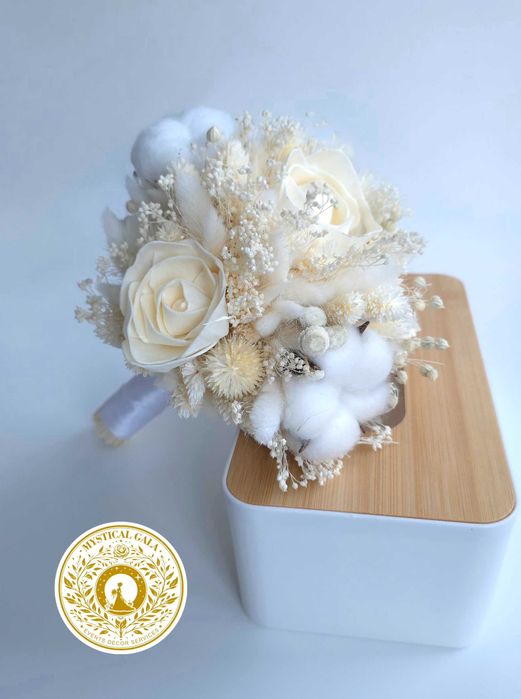 Buchet mireasă și nașă elegant – pentru nuntă