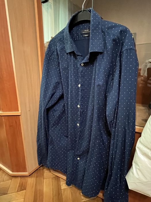 Памучна риза Zara XL
