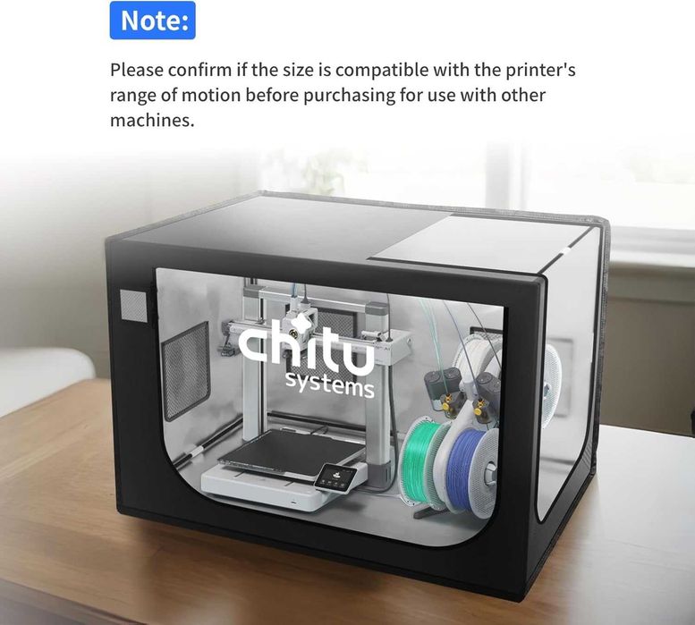 Enclosure Imprimantă 3D 840x570x570mm Bambu Lab A1/A1 Mini Combo