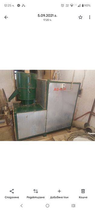 Преса за пелети 50kw