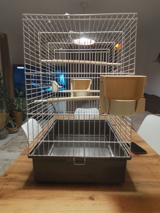 87лв.-FERPLAST Голяма клетка за канари,екзотични птици .