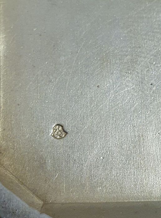 Tabachera veche românească din argint