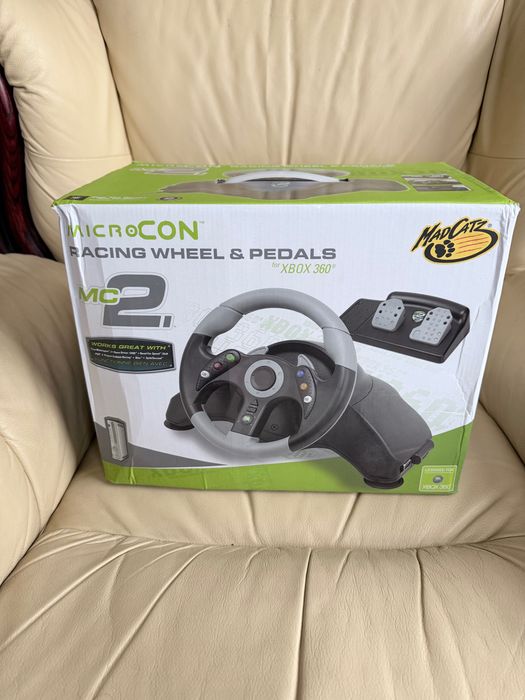 MicroCon Racing Wheel and Pedals за Xbox 360 с кутия