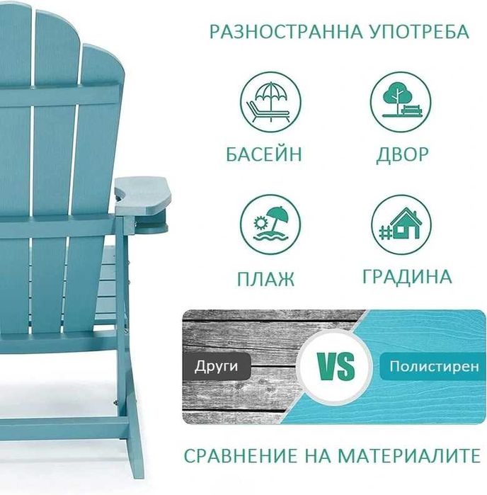 ПРОМОЦИЯ Градински стол R0093