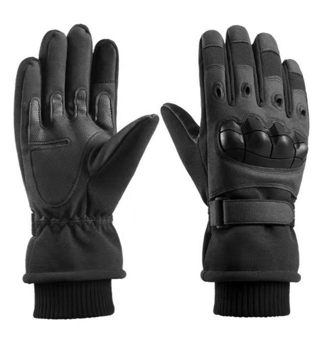 тактические перчатки, перчатки чёрные зимние