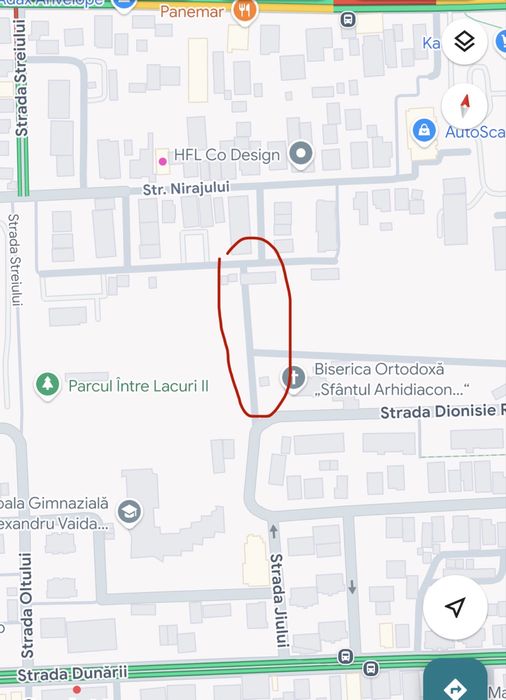 Loc de parcare Nirajului / Dionisie Roman