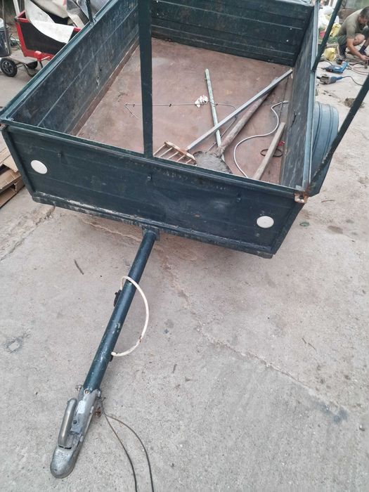 REMORCA 750KG Inmatriculata RO cu O AXA sau DOUA ITP+FISCAL