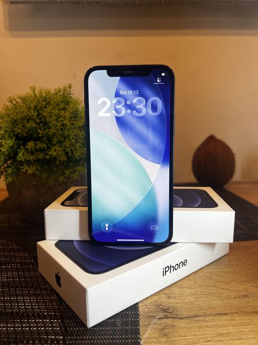 Iphone 12 100% БАТЕРИЯ 1 Година Гаранция 128GB