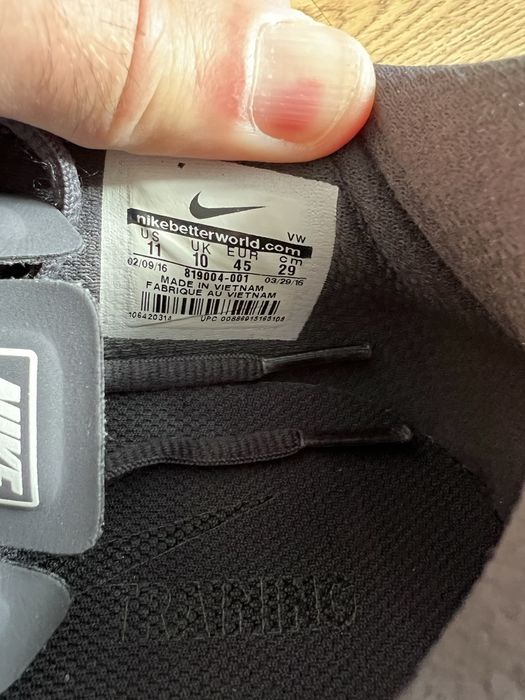 Nike Training MAX AIR Размер-45