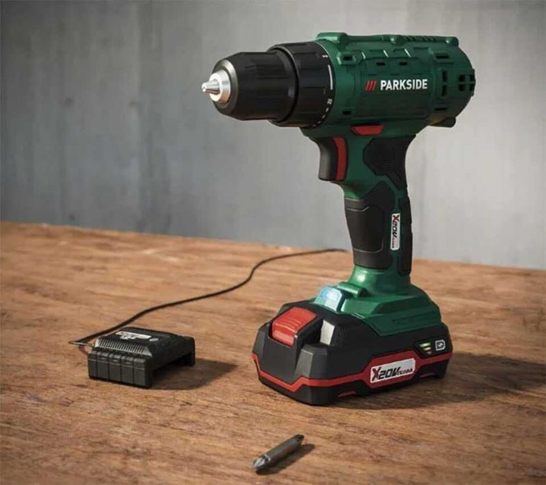 Masina de Gaurit si Insurubat Parkside cu Acumulator 20V, 2Ah si incarcator inclus - NOUA! SIGILATA