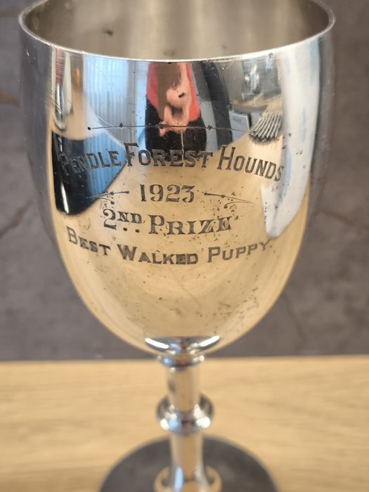 Античен посребрен бокал (трофей) – 1923 г.