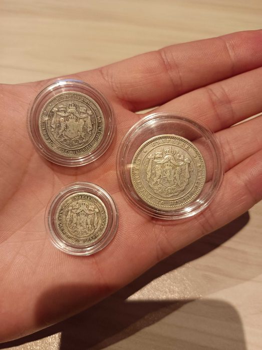 Лот сребърни монети