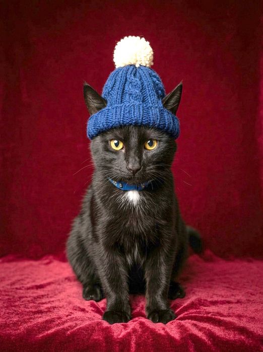 Котик дружелюбным людям