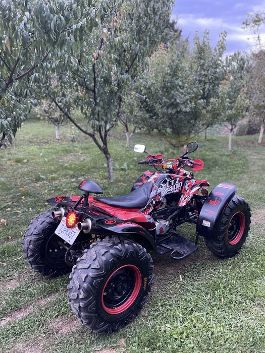Quad / ATV 250cc | Răcire LICHID | Evacuare Dublă
