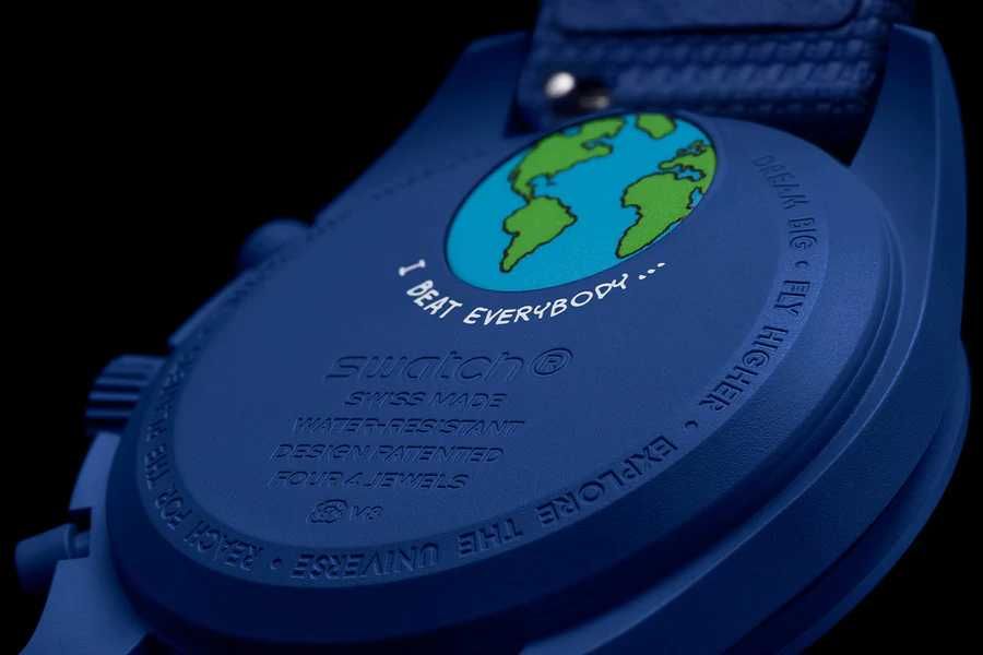 Ceas SWATCH X OMEGA Mission To The Moon THE SUPER BLUE Moonphase-2026 ...