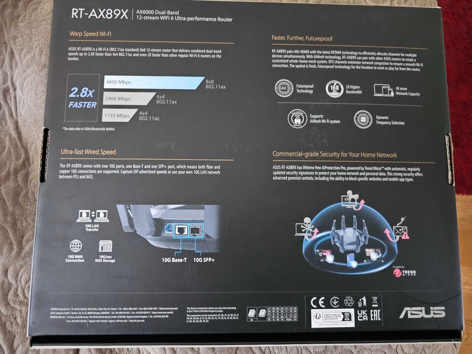 Router Wireless AX89X